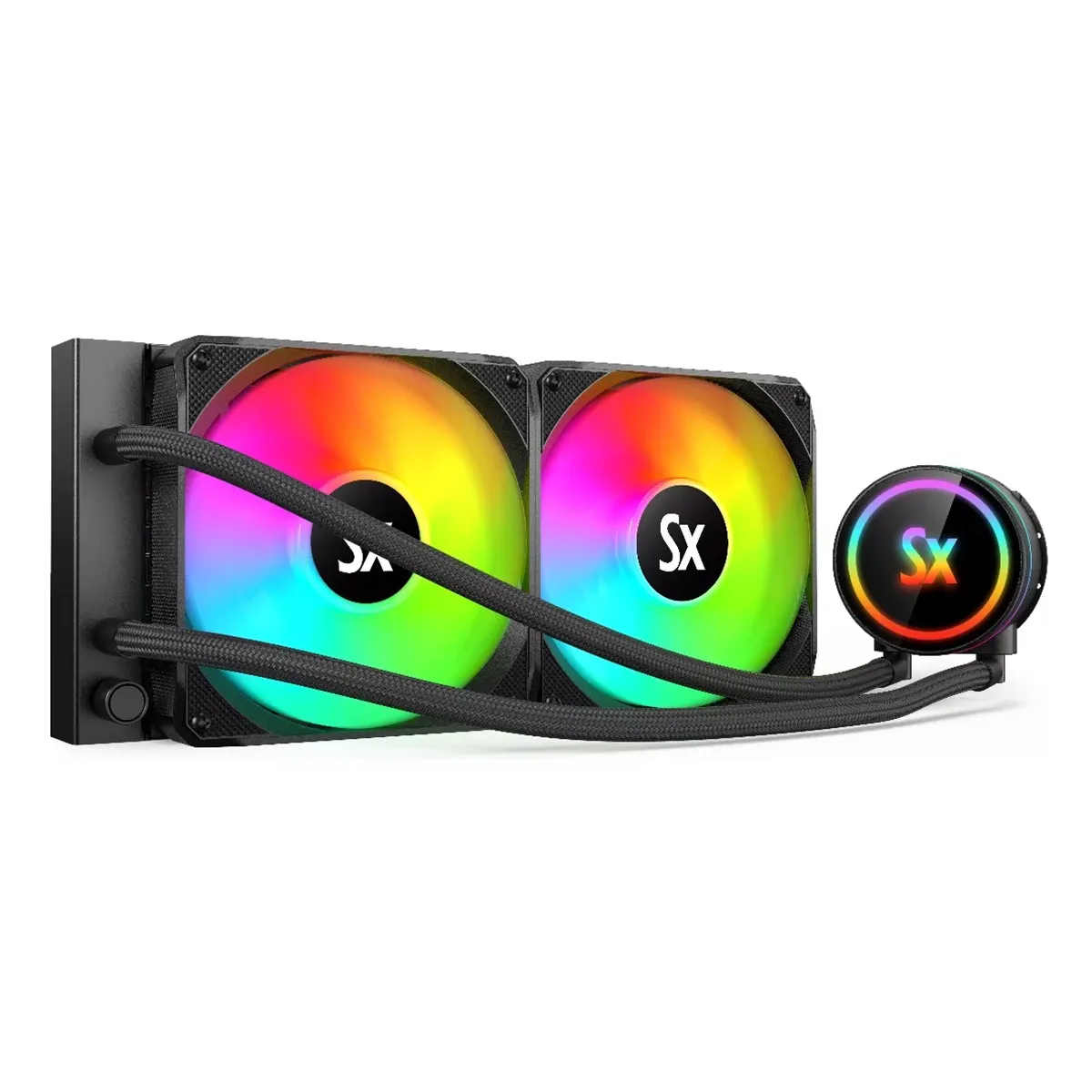 WATERCOOLER SOLARMAX WC-B240 ARGB BLACK